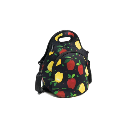 🍎 Neoprene Insulated Lunch Bag — Apple Design