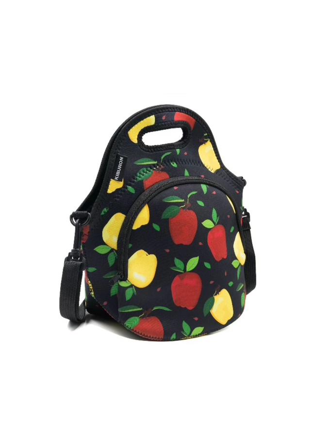 Insulated Lunch Bag For Kids and Adults - Apple Themed Design