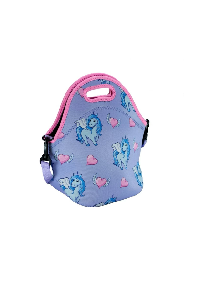 Insulated Lunch Bag For Kids and Adults - Colorful Unicorn Themed Design