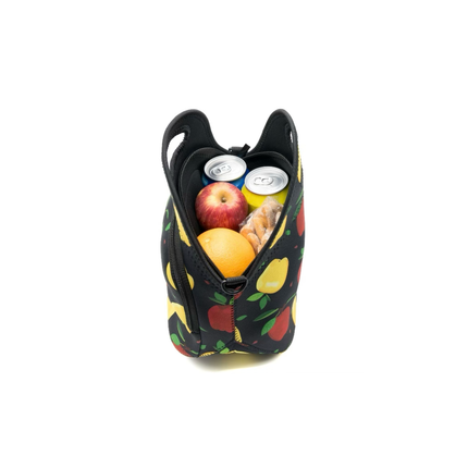 🍎 Neoprene Insulated Lunch Bag — Apple Design
