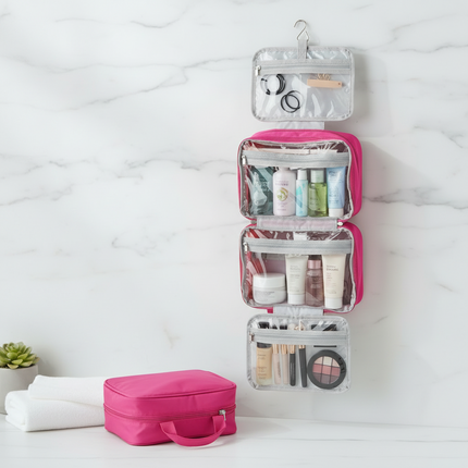 🧳 Hanging Travel Toiletry Bag
