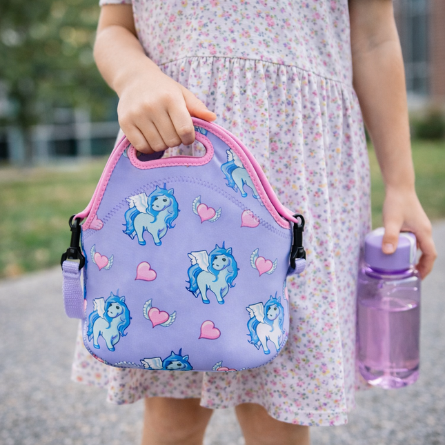 🦄 Neoprene Insulated Lunch Bag — Unicorn Design